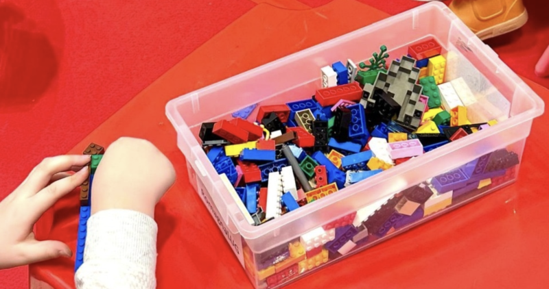 Area giochi lego Romagna Lug a Le Maioliche